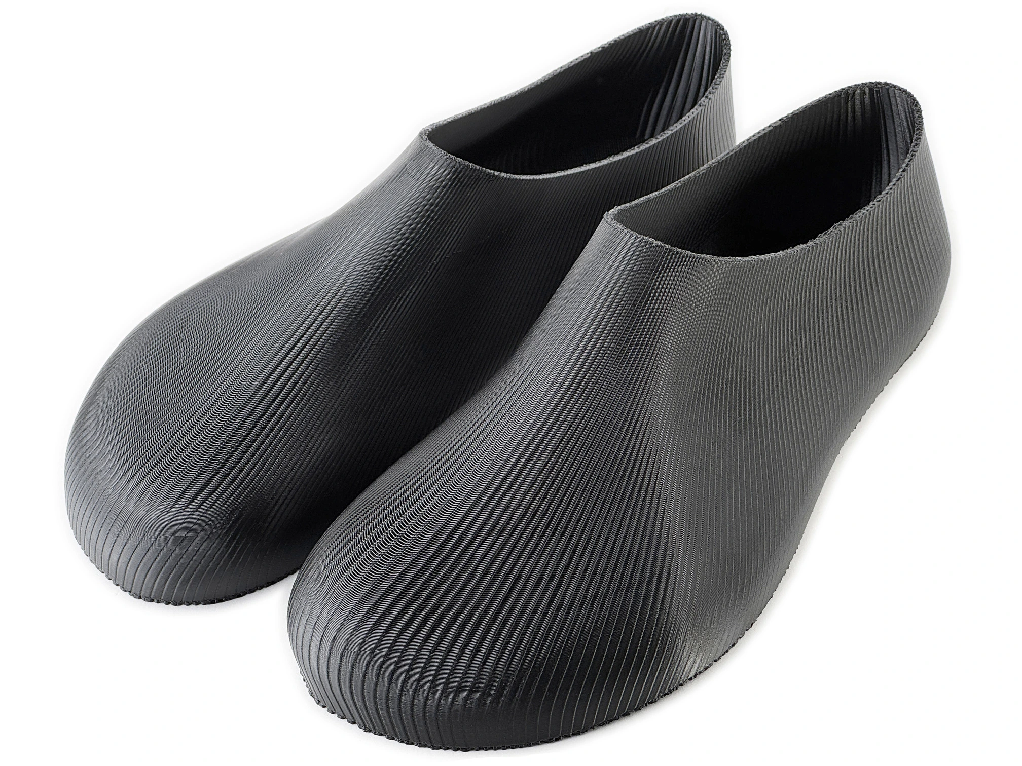 Koru 3d printed barefoot shoes spiral pattern grasshopper gcodes